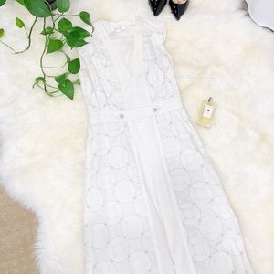 Original Penguin Patterned White Dress